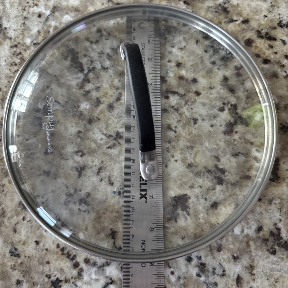 Calphalon 8.625" Tempered‎ Glass Lid Pot. Pasta Size Boiling Pan 5099